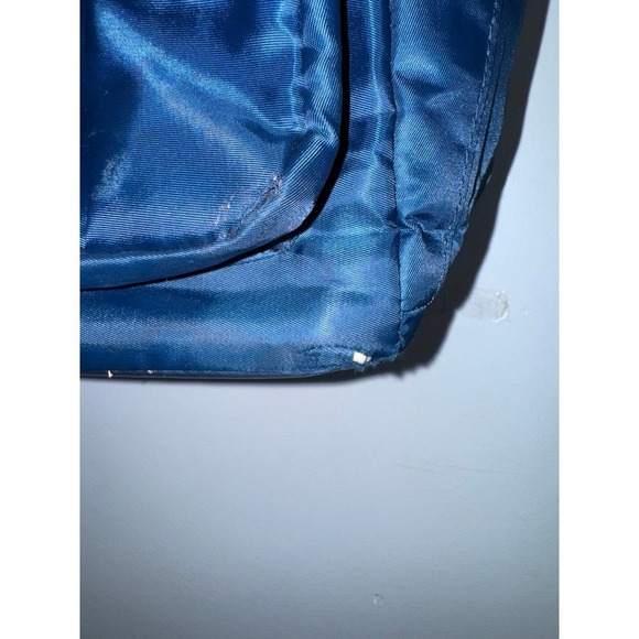 Lug Ace blue tote with crossbody strap multi pocketed large size - Picture 3 of 12